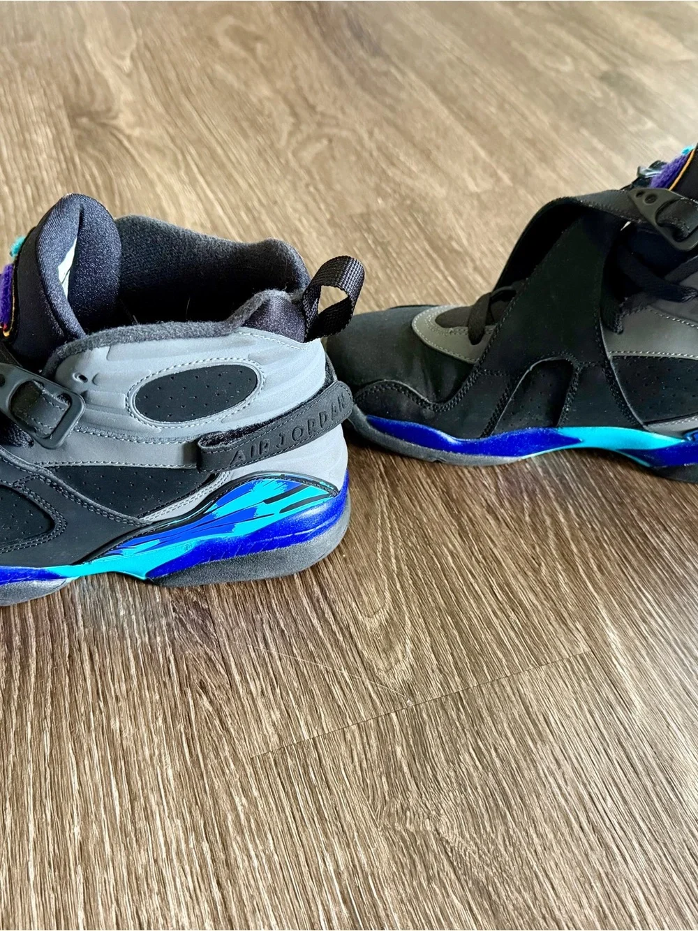 Air Jordan 8 Retro BG Aqua